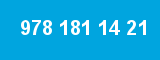 978 181 14 21